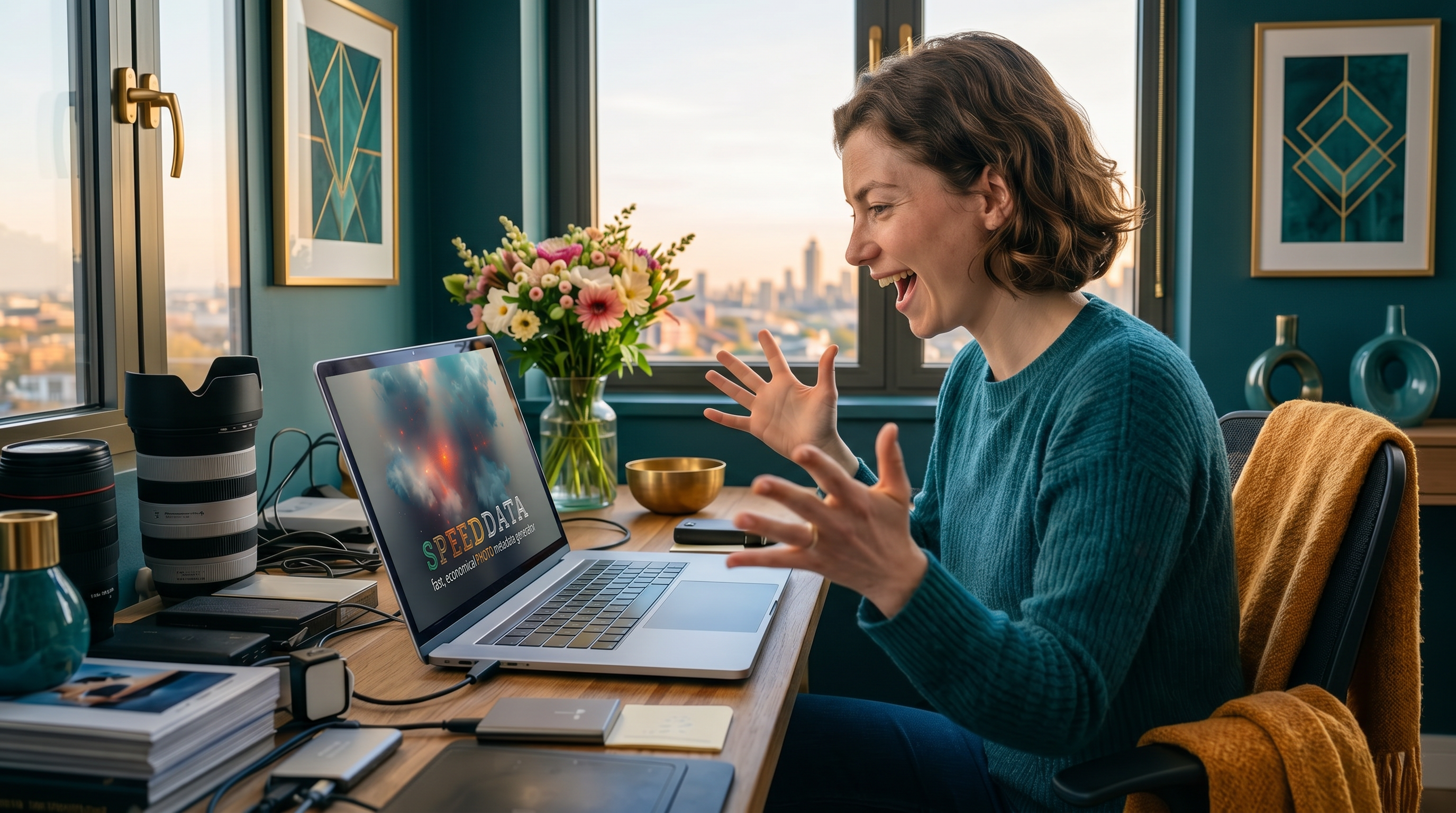 Stock photographer delighted after generating metadata with SpeedData Pro